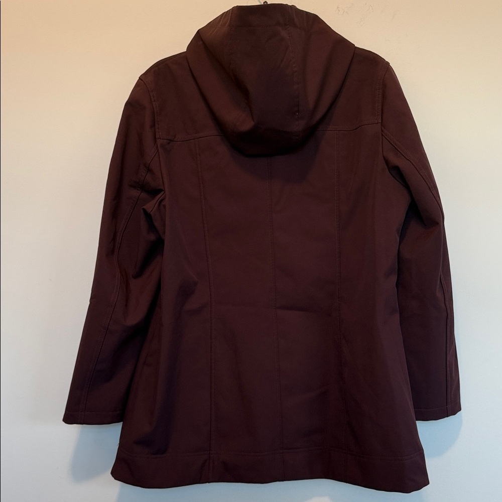 Andrew Marc Plum Hooded Jacket - Picture 8 of 10